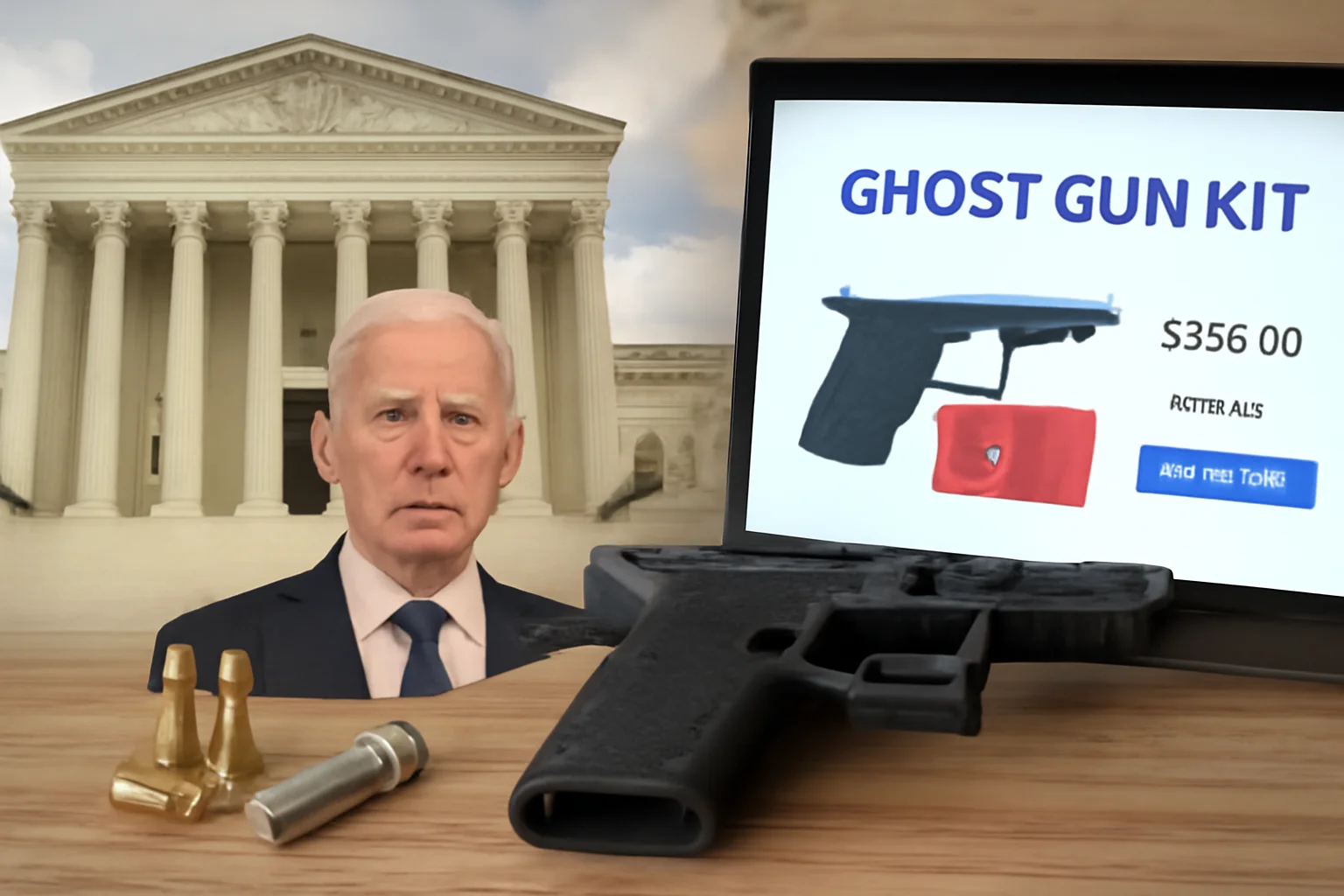 Regra de Biden sobre armas fantasmas mantida pela Suprema Corte: o que muda na venda online e no controle de ‘ghost guns’