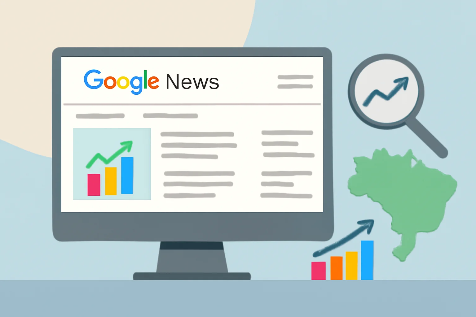 Guia completo: como usar o Google News para aumentar tráfego orgânico no Brasil em 2025