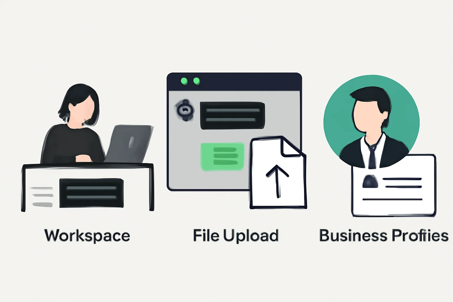 Novos recursos do ChatGPT chegam em 2025: Workspace, Envio de Arquivos e Perfis empresariais