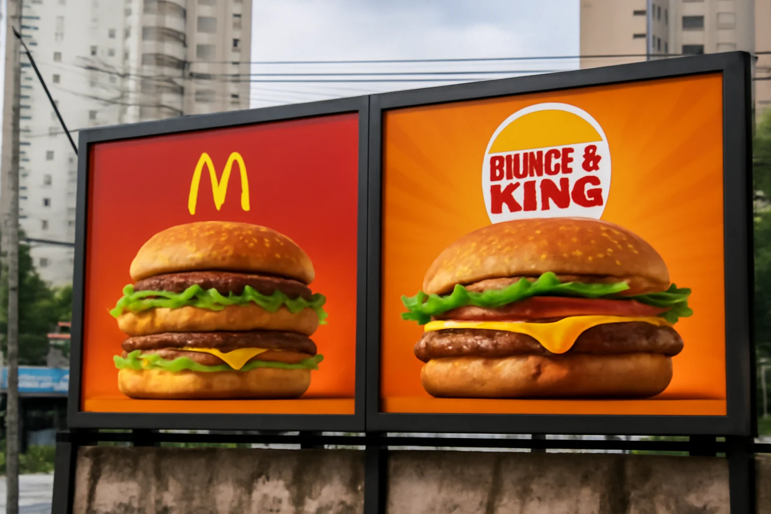 Como McDonald’s e Burger King protagonizam guerra por pôsteres gerados por IA em São Paulo usando ChatGPT