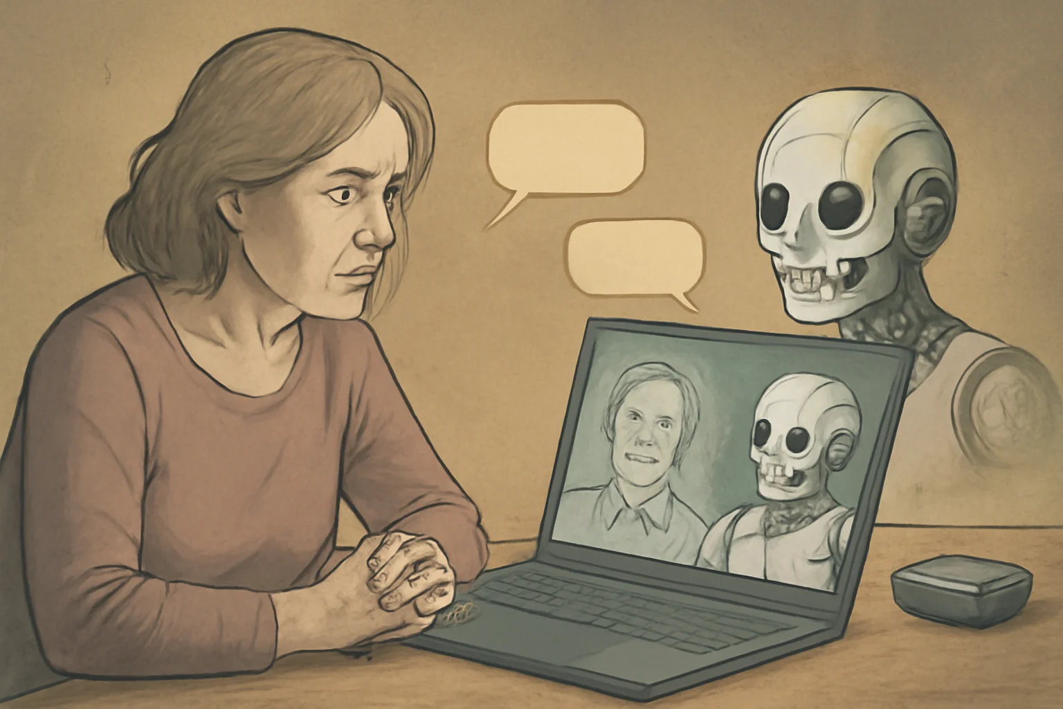 Deathbots: IA promete conversar com os mortos, mas revela limites, curiosidade e o mercado de memórias digitais
