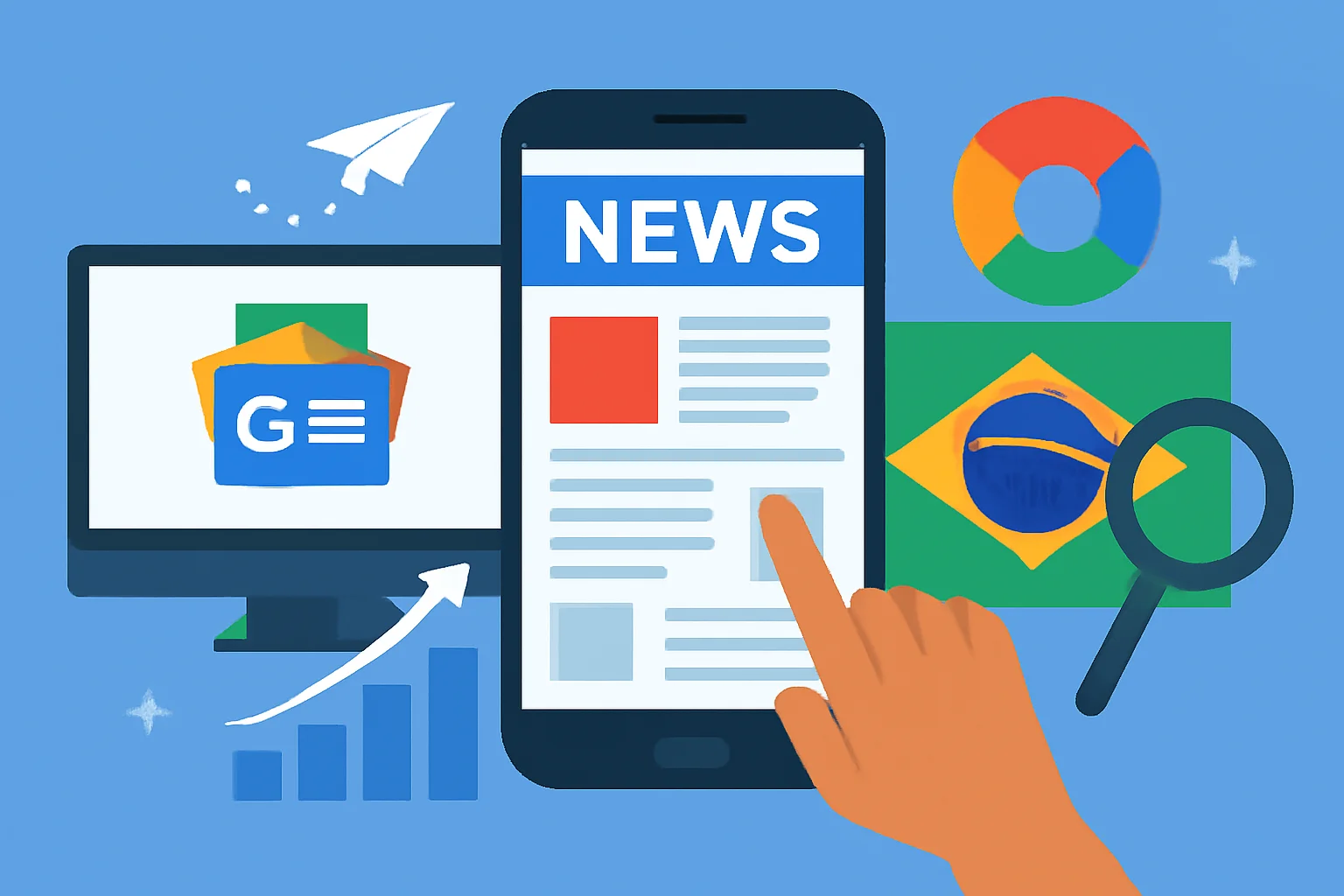 Como o Google News Está Redefinindo o Alcance das Notícias no Brasil e Como Otimizar para Viralizar no Discover em 2025