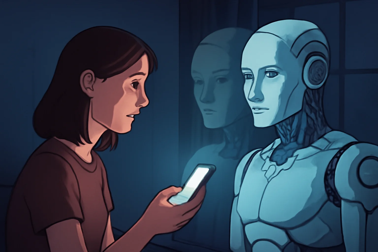 A ilusão da amizade com inteligência artificial: por que amizade com inteligência artificial pode colocar jovens em risco