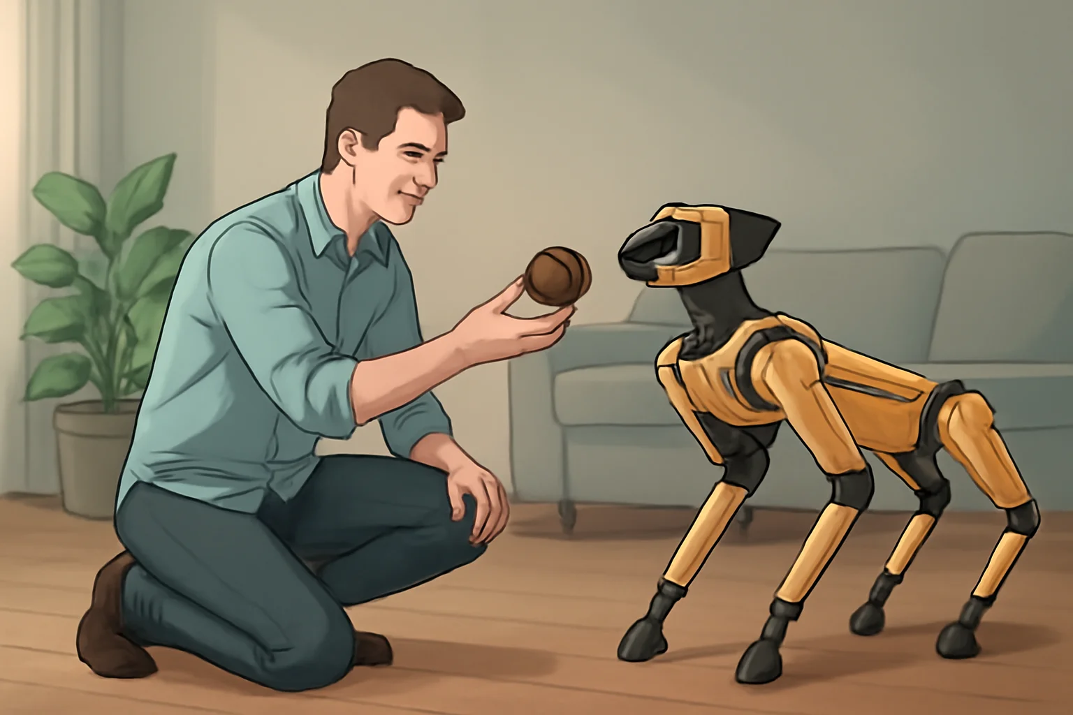 Claude ensina cachorro robô a agir sozinho: Project Fetch da Anthropic revela como IAs passam a controlar máquinas no mundo físico