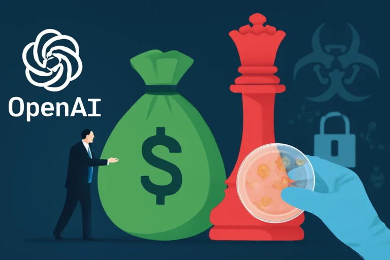 openai investe us$ 15 milhões na red queen bio para fortalecer segurança biológica contra armas criadas por ia