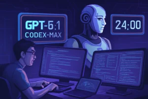 openai lança gpt 5.1 codex max para sessões de engenharia de 24 horas