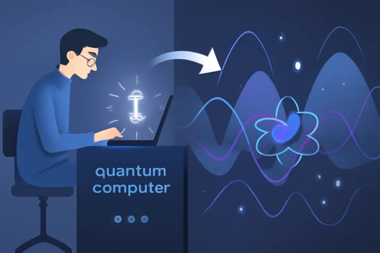 computação quântica simula física inacessível a supercomputadores