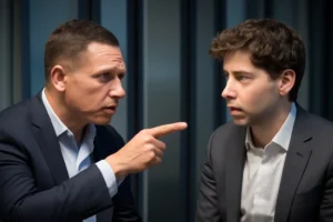 thiel alertou altman sobre conflitos de segurança em ia