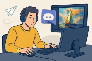 como usar o midjourney: guia prático para criar imagens com ia no discord