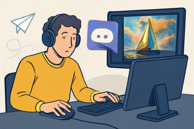 como usar o midjourney: guia prático para criar imagens com ia no discord