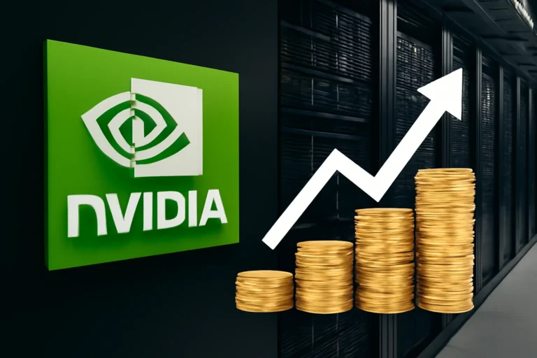 nvidia lucra com a mania da ia: data centers geram quase us$50 bi