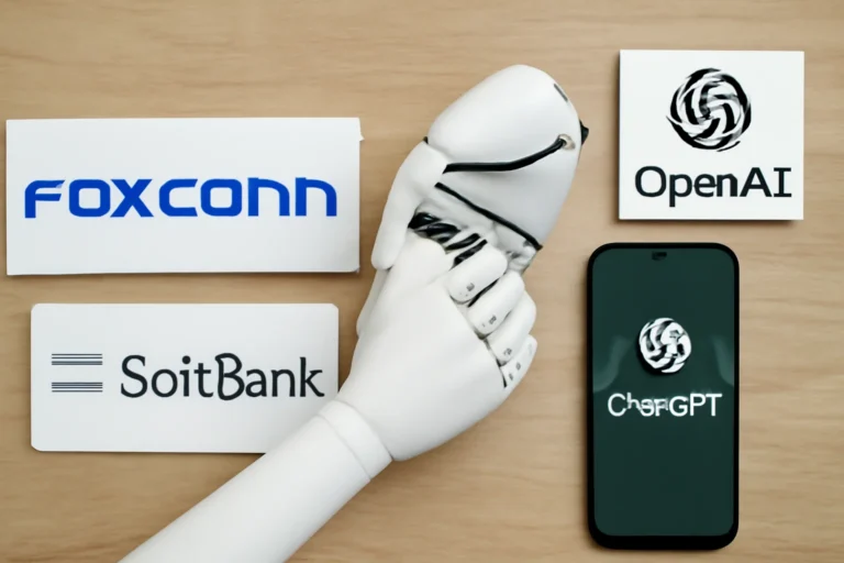 openai fecha parcerias com foxconn e softbank e amplia recursos do chatgpt