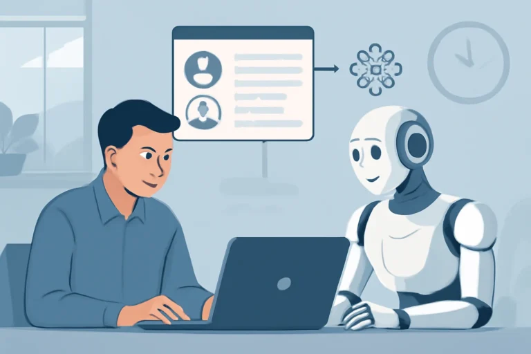 ia integrada ao trabalho humano: app busca manter empregos com colaboração homem máquina