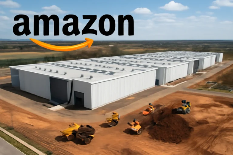 amazon amplia investimento em data centers em indiana com us$ 15 bilhões