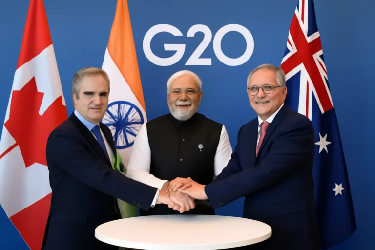 carney anuncia parceria de ia entre canadá, Índia e austrália no g20