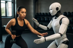 robô personal com ia corrige seu treino em tempo real e evita lesões