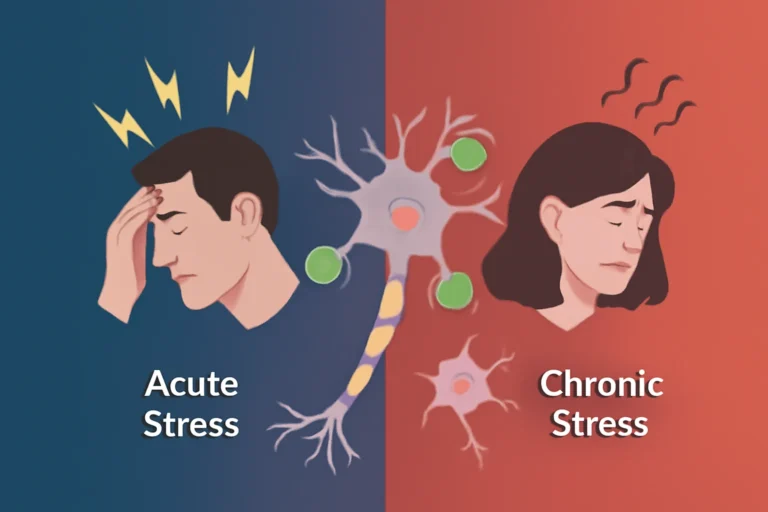 estresse e autófagia: por que estresse agudo e crônico mudam o reparo neural