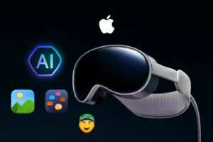 apple intelligence chega ao vision pro: ia, image playground e genmoji