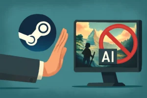 valve rejeita jogos com conteúdo gerado por ia no steam