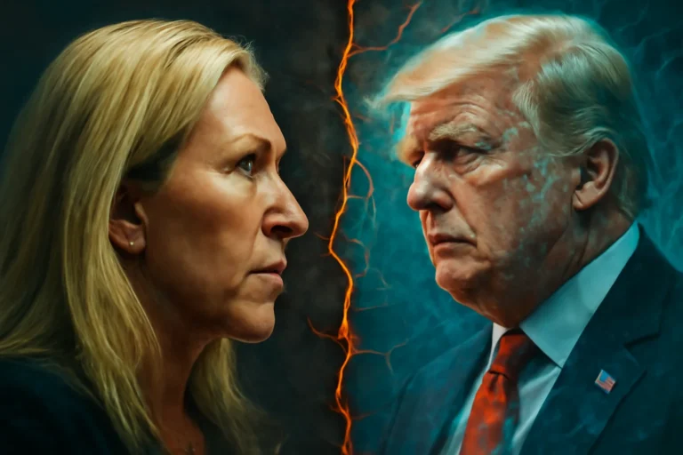 marjorie taylor greene mira trump na inteligência artificial e provoca rupturas