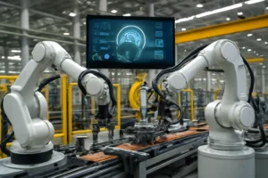 automação na china acelera com ia e robôs para manter liderança na manufatura