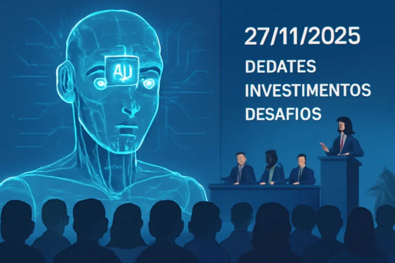inteligência artificial: debates, investimentos e desafios em 27/11/2025