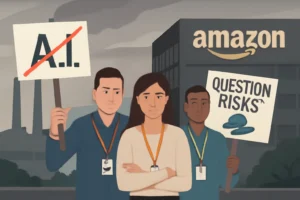 ia na amazon: mais de 1.000 funcionários questionam riscos ambientais e sociais