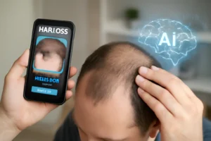 app com ia para queda de cabelo já analisa 300 mil fotos e alerta cedo