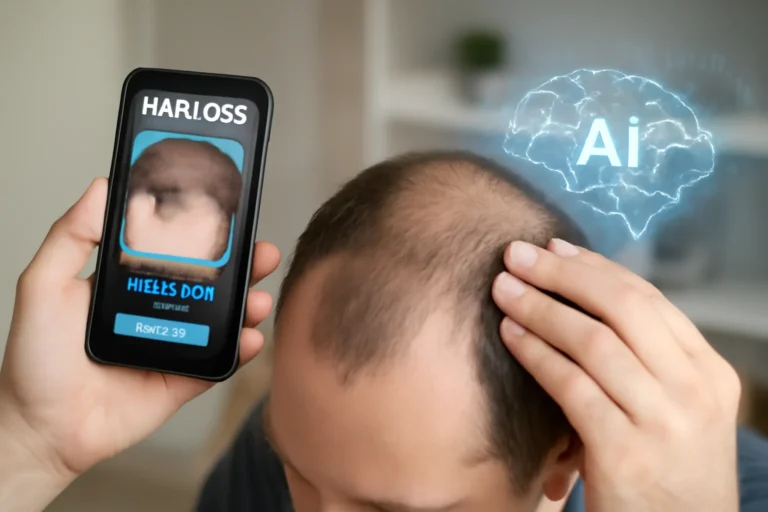 app com ia para queda de cabelo já analisa 300 mil fotos e alerta cedo