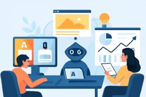 como a inteligência artificial está remodelando testes criativos de anúncios