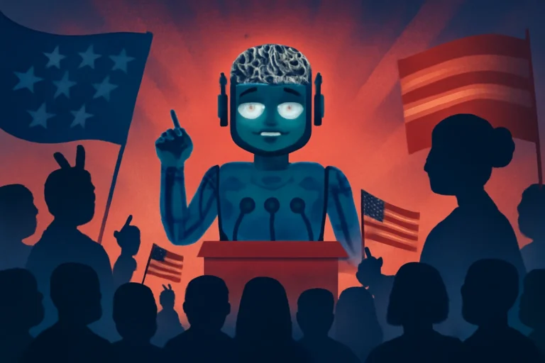 como a inteligência artificial virou força política nas eleições americanas