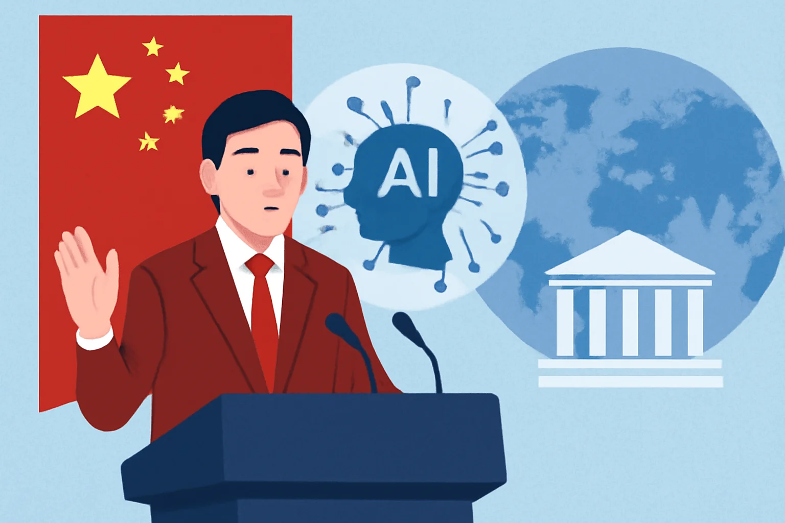 China propõe criação de organização global de IA para regular tecnologia