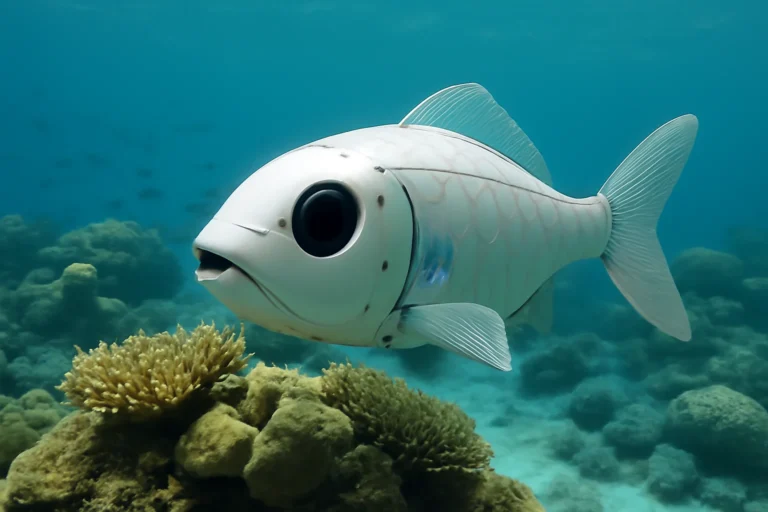 robô peixe belle ajuda a proteger recifes com ia discreta