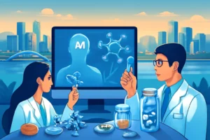 ia na inovação farmacêutica acelera descoberta de medicamentos em qiantang
