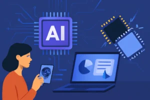novidades de inteligência artificial: modelos locais, gerador de slides e disputa por chips