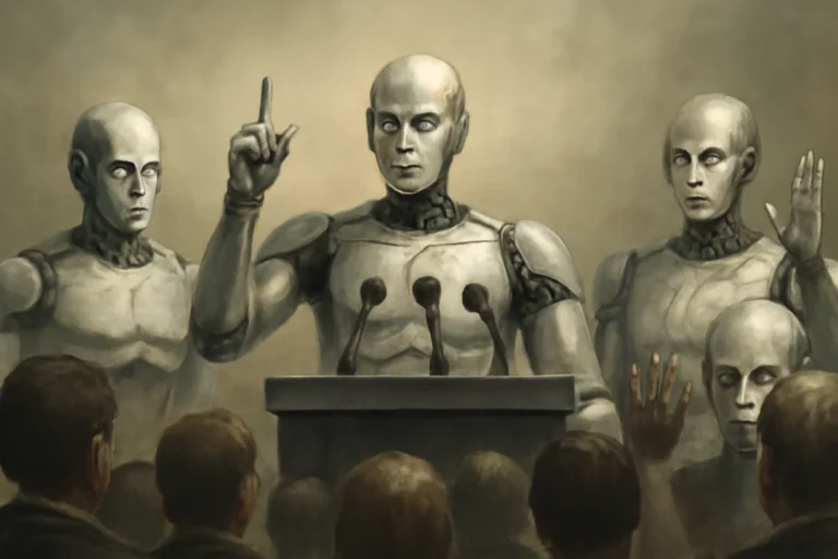 robôs humanóides afirmam poder governar melhor que humanos