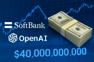 softbank lidera aporte de us$ 40 bilhões na openai