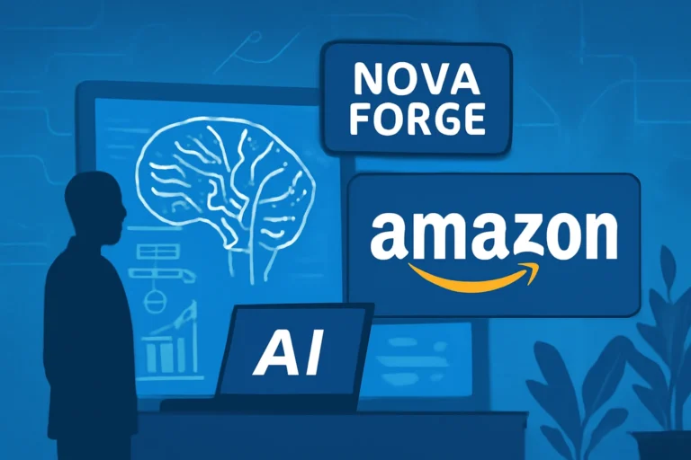 nova forge: amazon permite que empresas criem ias do zero com custo reduzido