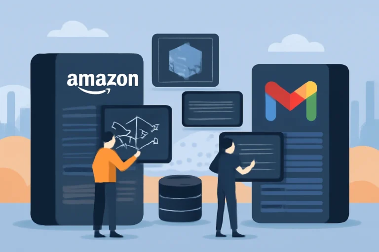vale do silício: réplicas de amazon e gmail treinam ia com dados sintéticos