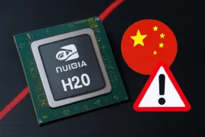 nvidia suspende chip de ia h20 na china após alertas de segurança de pequim