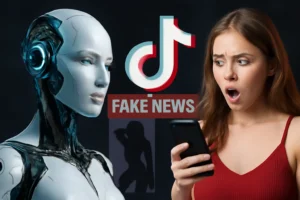 ia no tiktok: vídeos com ia viralizam com fake news e conteúdo sexualizado