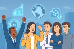 ia: entusiasmo global gera oportunidades e preocupações com empregos