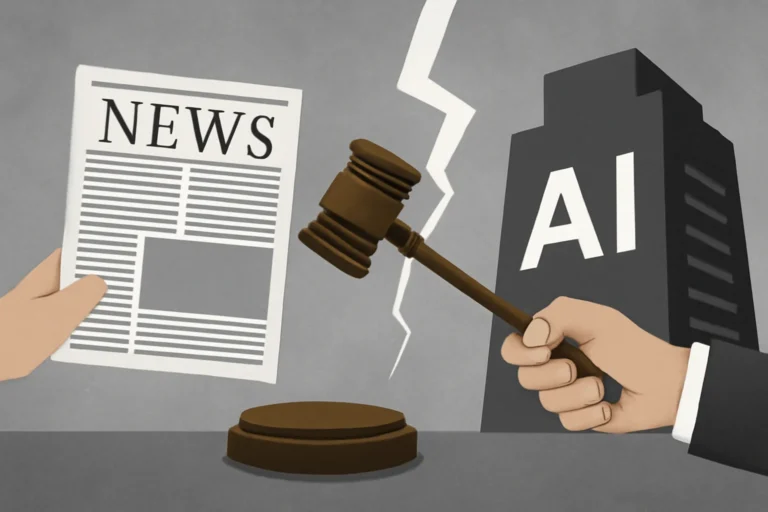 jornal americano processa gigante de ia por roubo de conteúdo e ameaça modelo de negócios