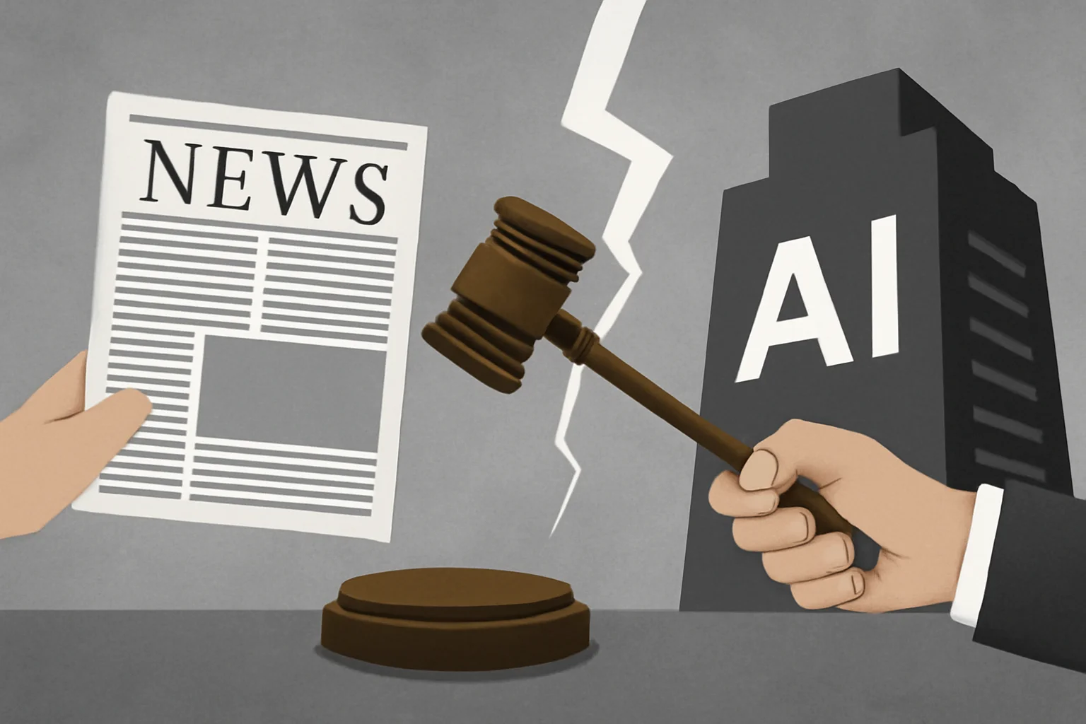 jornal americano processa gigante de ia por roubo de conteúdo e ameaça modelo de negócios