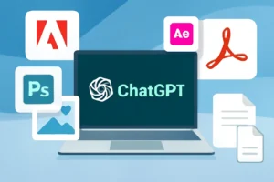adobe no chatgpt: photoshop, express e acrobat agora editam imagens e pdfs