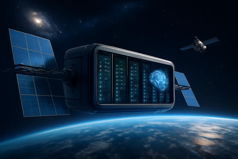 ia no espaço: satélites com data centers podem substituir centros terrestres