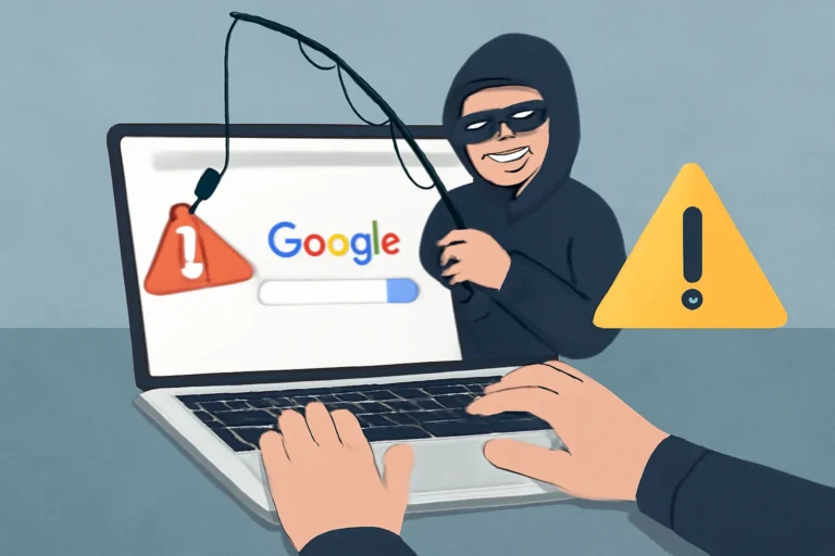 golpe no mac: cuidado com buscas no google e ia!
