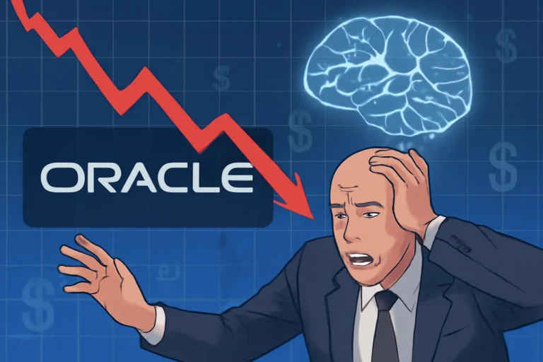 oracle despenca: aposta em ia pode demorar a dar retorno, assusta mercado