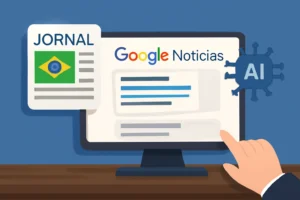 ia no google notícias: jornais brasileiros em programa piloto com resumos de artigos