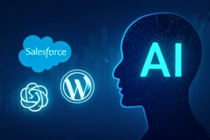 ia em ascensão: salesforce, wordpress e openai agitam o mercado